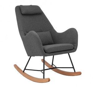 Кресло Leset Duglas, ткань KR908-17 серый