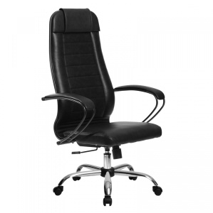 Кресло Метта B 1b 32/P/K117 комплект №28 черный пятилучие пластик Pl