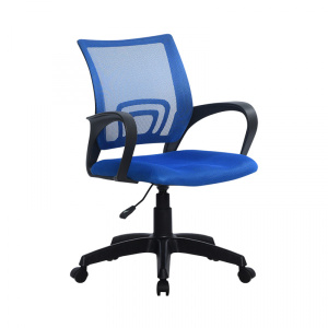 Кресло С-804 сетка 23 синий пятилучие пластик SU-CS-9/подл.106/осн.005 PP