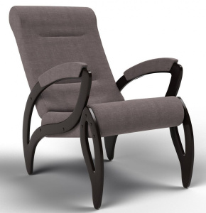 Кресло Dondolo, модель 51 венге/ ткань  Antrazite Grey