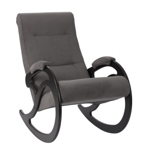 Кресло-качалка Dondolo, модель 5, ткань Verona Antazite Grey