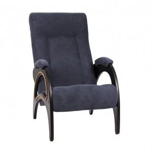 Кресло Dondolo, модель 41 б/л ткань Verona Denim Blue