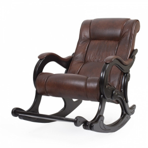 Кресло-качалка Dondolo, модель 77, Ant. Крокодил Коричневый