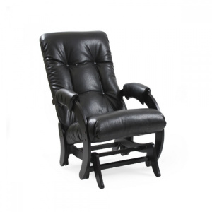 Кресло-качалка Dondolo, модель 68 гляйдер экокожа Vegas lite black черный